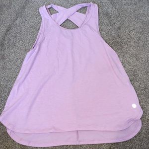 Apana purple athletic tank top